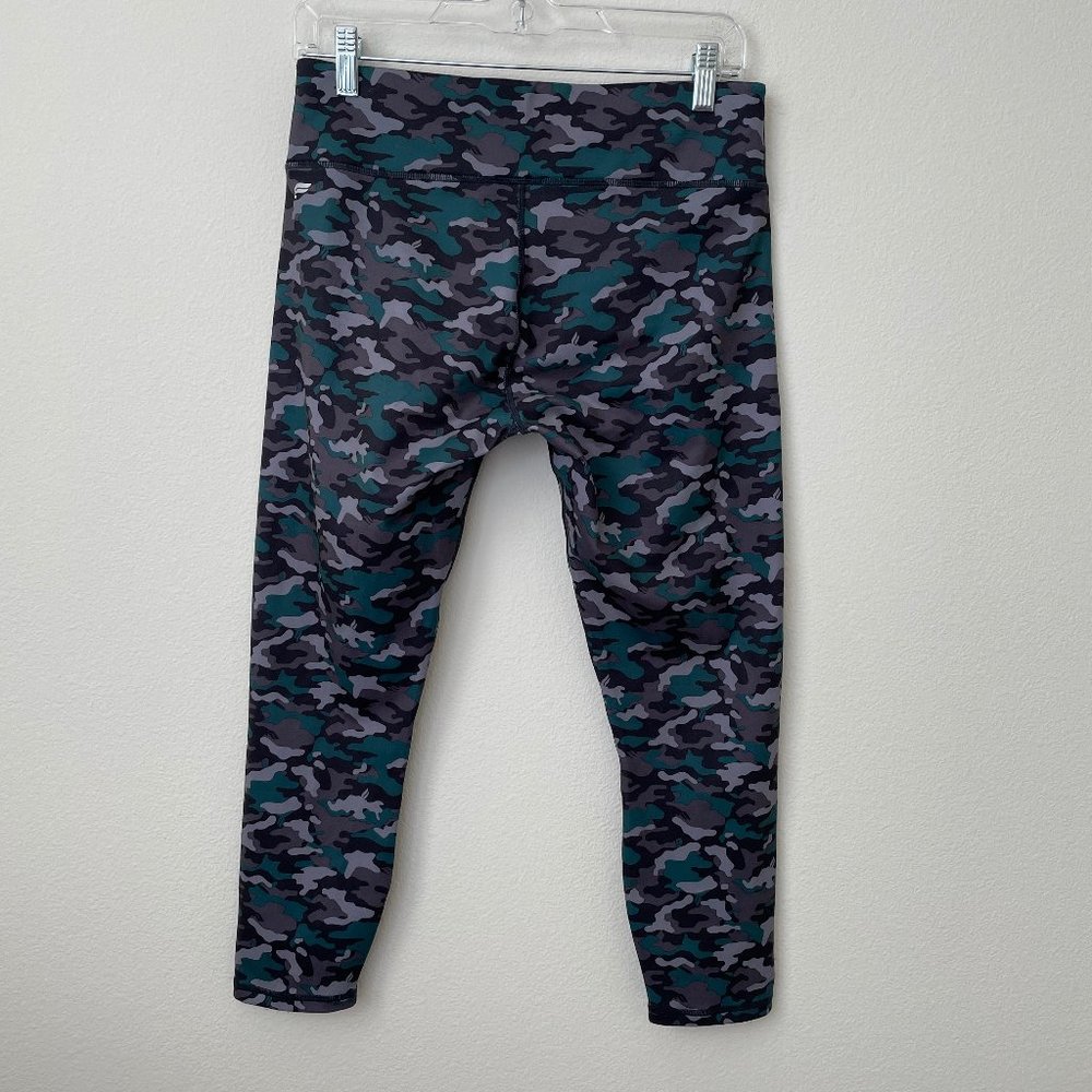 Fabletics Camo Power Hold Leggings Slimming Workout Activewear